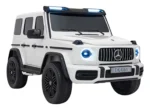 Otroški avto na akumulator Mercedes G63 AMG XXL 4x200W 24V, bel