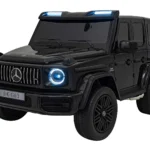 Otroški avto na akumulator Mercedes G63 AMG XXL 4x200W 24V, črn