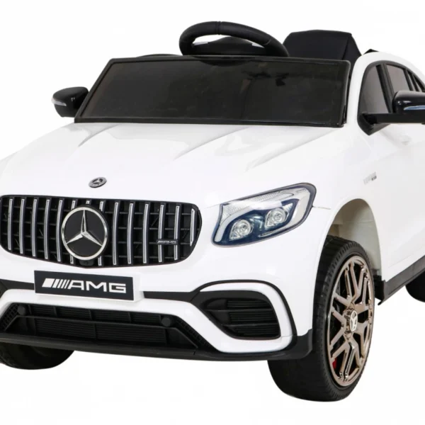 Otroški avto na akumulator Mercedes GLC 63S 4x25W 12V, bel