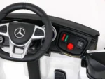 Otroški avto na akumulator Mercedes GLC 63S 4x25W 12V, bel - slika 10