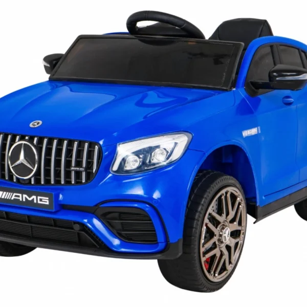 Otroški avto na akumulator Mercedes GLC 63S 4x25W 12V, moder