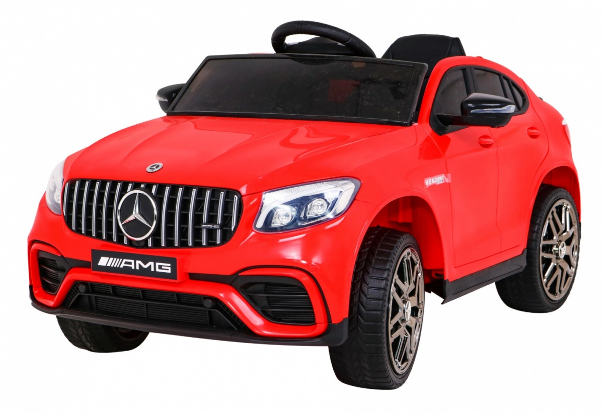 Otroški avto na akumulator Mercedes GLC 63S 4x25W 12V, rdeč 1 Otroški avto na akumulator Mercedes GLC 63S 4x25W 12V, rdeč - slika 1