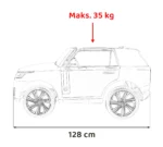 Otroški avto na akumulator Range Rover SUV Lift 4x35W 12V, rdeč - slika 19
