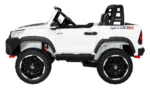 Otroški avto na akumulator Toyota Hilux 4x45W 12V, bel - slika 4