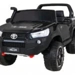 Otroški avto na akumulator Toyota Hilux 4x45W 12V, črn