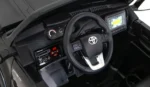 Otroški avto na akumulator Toyota Hilux 4x45W 12V, črn - slika 10