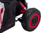 Otroški buggy na akumulator Can-am Maverick Turbo RR 4x200W 24V, rdeč - slika 18