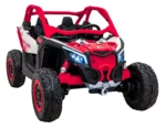 Otroški buggy na akumulator Can-am Maverick Turbo RR 4x200W 24V, rdeč