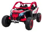 Otroški buggy na akumulator Can-am Maverick Turbo RR 4x200W 24V, rdeč - slika 4