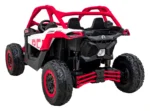 Otroški buggy na akumulator Can-am Maverick Turbo RR 4x200W 24V, rdeč - slika 6