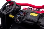 Otroški buggy na akumulator Can-am Maverick Turbo RR 4x200W 24V, rdeč - slika 10