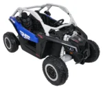 Otroški buggy na akumulator Can-am Maverick Turbo RR 4x200W 24V, siv - slika 26