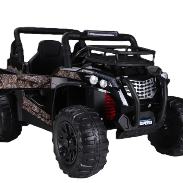 Otroški buggy na akumulator UTV LIFT 2x200W, črn