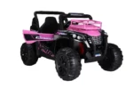 Otroški buggy na akumulator UTV LIFT 2x200W, roza