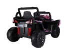 Otroški buggy na akumulator UTV LIFT 2x200W, roza - slika 5