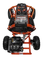 Otroški gokart na bencin MUD MONSTER 98cm³, oranžen - slika 9
