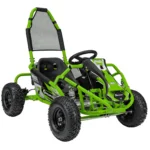 Otroški gokart na bencin MUD MONSTER 98cm³, zelen