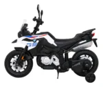 Otroški motor na akumulator BMW F850 GS 2x35W, bel - slika 5
