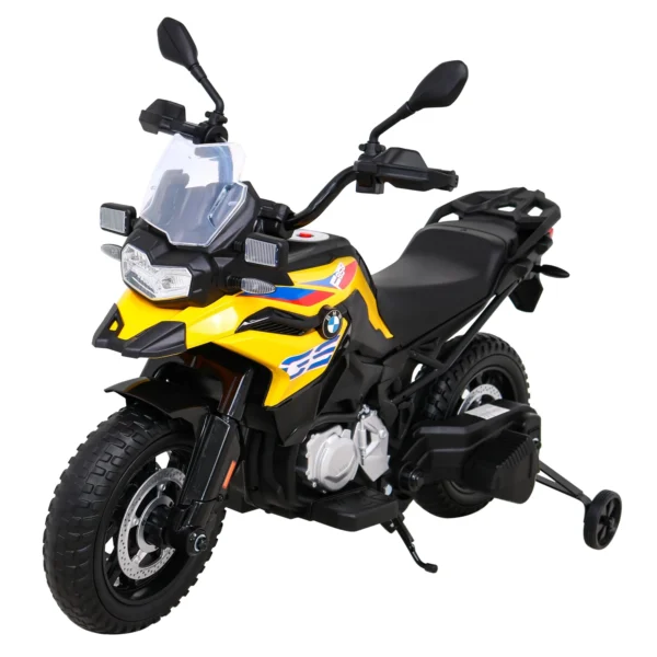 Otroški motor na akumulator BMW F850 GS 2x35W, rumen