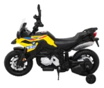 Otroški motor na akumulator BMW F850 GS 2x35W, rumen - slika 5