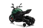 Otroški motor na akumulator Ducati Diavel x Bentley 2x35W, zelen - slika 4