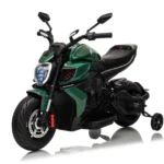 Otroški motor na akumulator Ducati Diavel x Bentley 2x35W, zelen