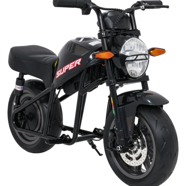Otroški motor na akumulator Supermoto 300W 24V, črn