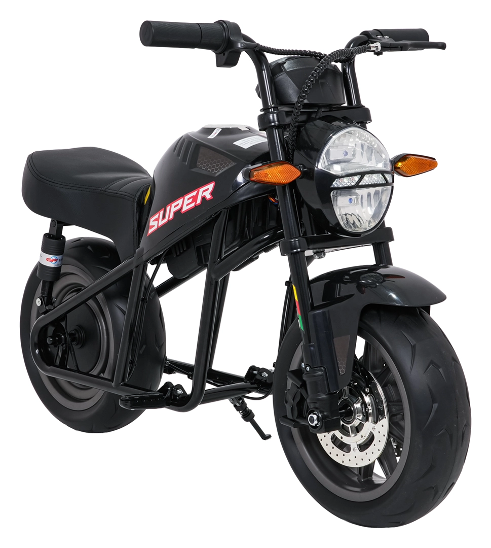 Otroški motor na akumulator Supermoto 300W 24V, črn 2 Otroški motor na akumulator Supermoto 300W 24V, črn - slika 1