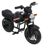 Otroški motor na akumulator Supermoto 300W 24V, črn - slika 22