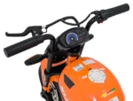 Otroški motor na akumulator Supermoto 300W 24V, oranžen - slika 13
