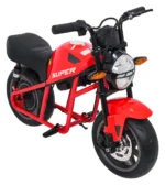 Otroški motor na akumulator Supermoto 300W 24V, rdeč - slika 11