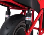 Otroški motor na akumulator Supermoto 300W 24V, rdeč - slika 20