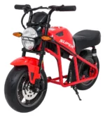 Otroški motor na akumulator Supermoto 300W 24V, rdeč - slika 4