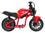 Otroški motor na akumulator Supermoto 300W 24V, rdeč - slika 10