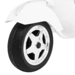 Otroški skuter na akumulator Vespa 2x25W, bel - slika 14