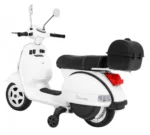 Otroški skuter na akumulator Vespa 2x25W, bel - slika 6