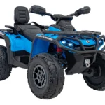 Otroški štirikolesnik na akumulator Can Am Outlander ATV DK-CA005 4x45W 12V, moder