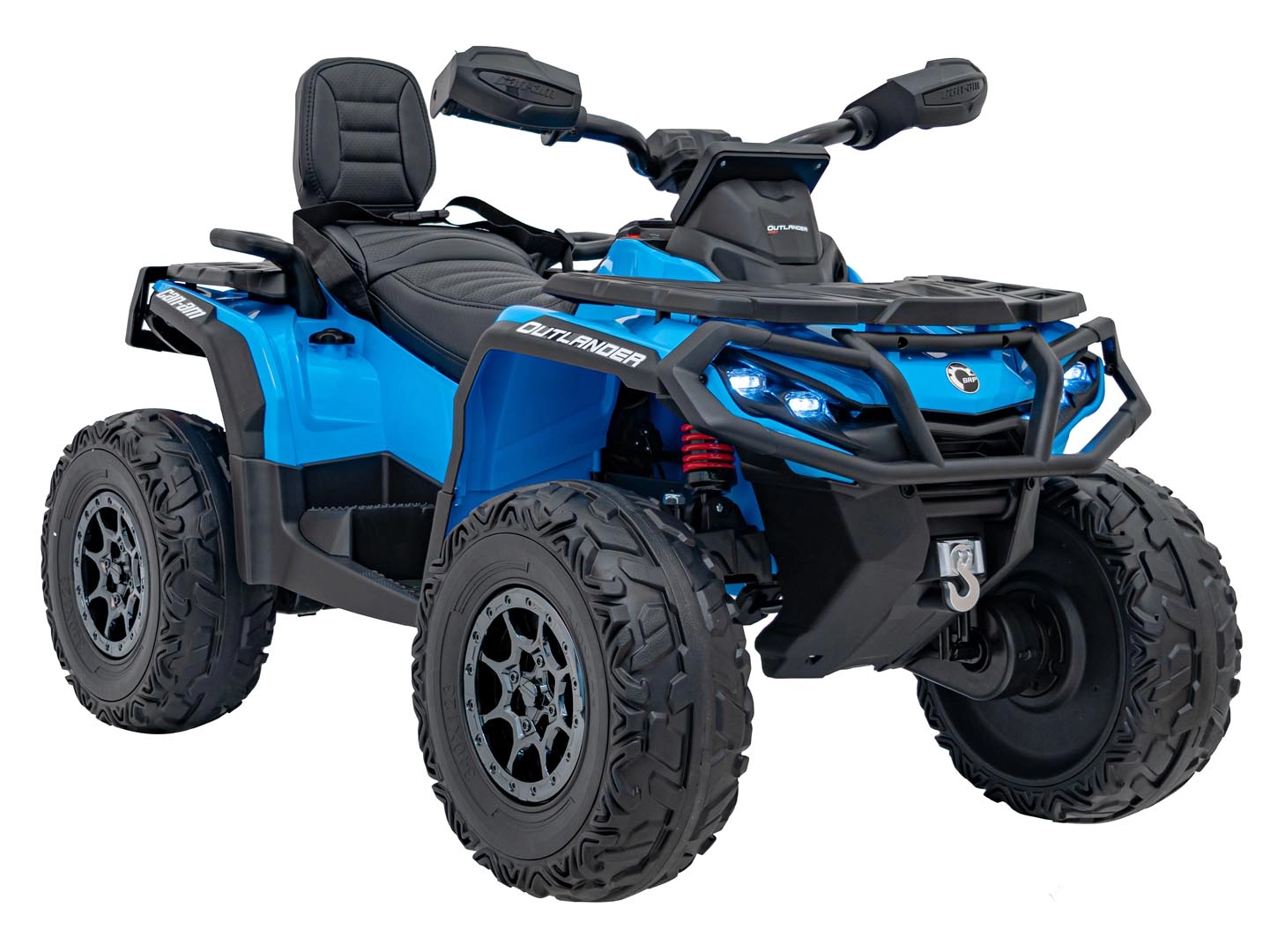 Otroški štirikolesnik na akumulator Can Am Outlander ATV DK-CA005 4x45W 12V, moder 3 Otroški štirikolesnik na akumulator Can Am Outlander ATV DK-CA005 4x45W 12V, moder - slika 1