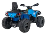 Otroški štirikolesnik na akumulator Can Am Outlander ATV DK-CA005 4x45W 12V, moder - slika 9