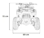 Otroški štirikolesnik na bencin SIRIUS 49CC, črn - slika 24