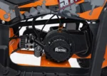 Otroški štirikolesnik na bencin SIRIUS 49CC, oranžen - slika 18