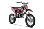 Cross motor na bencin Ultra 66 125CC, rdeč - slika 4