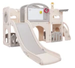 Otroška igralna hiška z toboganom 5v1 - slika 6