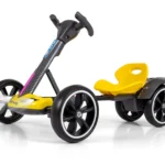 Otroški gokart na akumulator Bolt 2x35W 12V, rumen