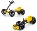 Otroški gokart na akumulator Bolt 2x35W 12V, rumen - slika 7