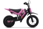 Otroški motor na akumulator Cross Shark 150W, roza - slika 2