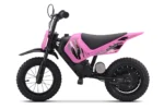 Otroški motor na akumulator Cross Shark 150W, roza - slika 3