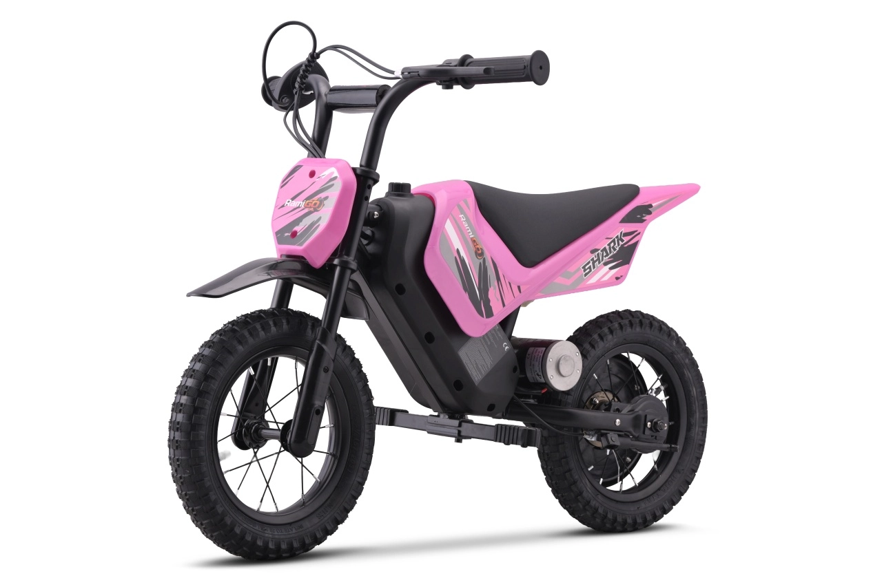 Otroški motor na akumulator Cross Shark 150W, roza 3 Otroški motor na akumulator Cross Shark 150W, roza - slika 1