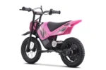 Otroški motor na akumulator Cross Shark 150W, roza - slika 5