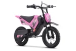 Otroški motor na akumulator Cross Shark 150W, roza - slika 6